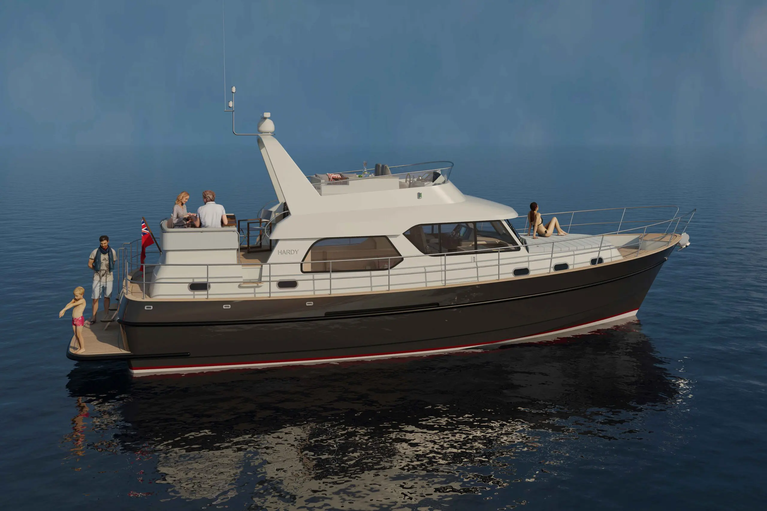 Hardy 45 Profile Render