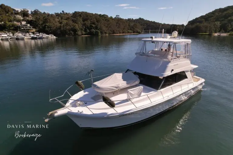 1998 Riviera 43 Open Flybridge sold by Davis Marine Brokerage