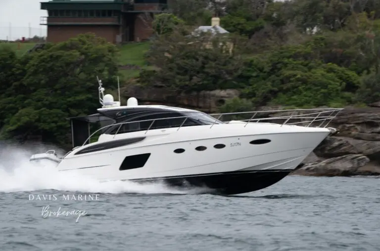 2013 Princess V48 sold by Davis Marine Brokerage