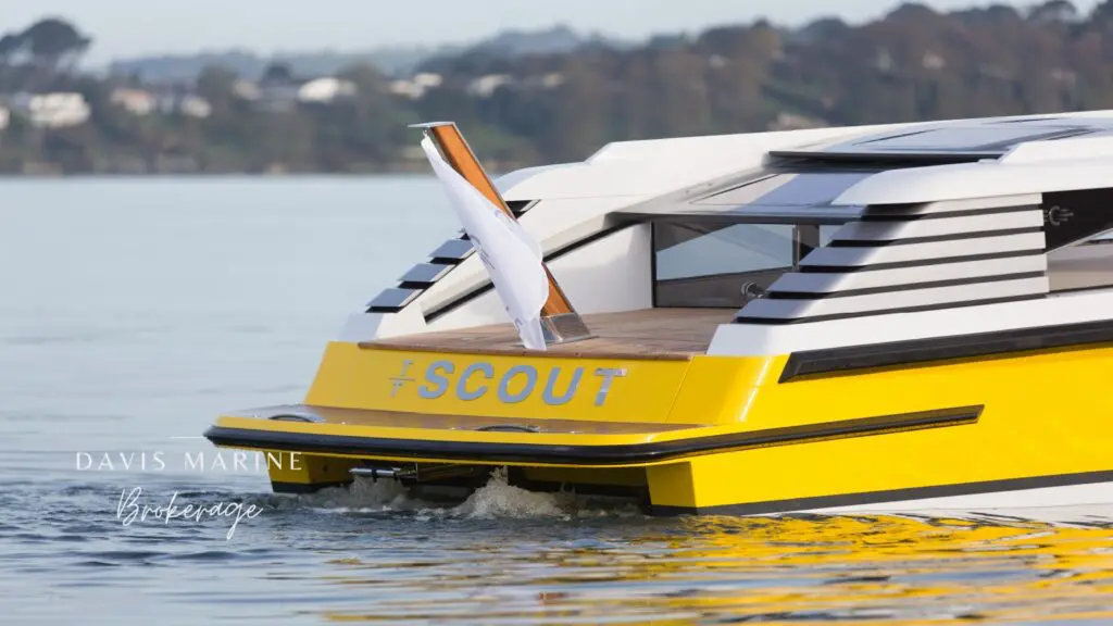 T/T Scout Limousine Boat Sale Sydney Cockwells Superyacht Tender Davis Marine Brokerage