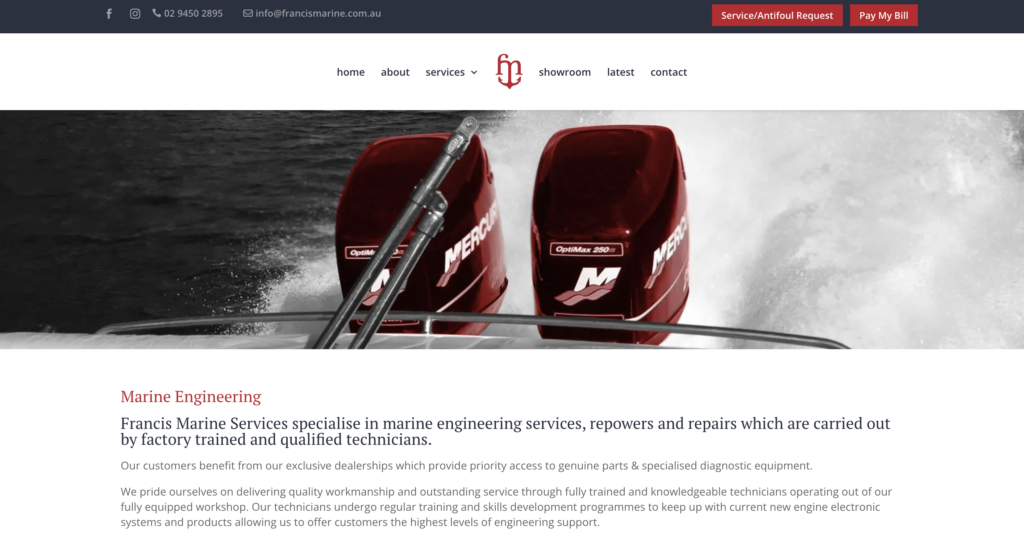 Francis Marine Servicing