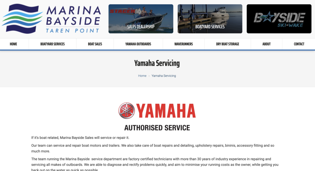 Marina Bay Side Servicing