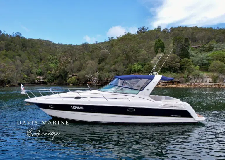 2001 Mustang 3800 Sportscruiser sold by Davis Marine Brokerage