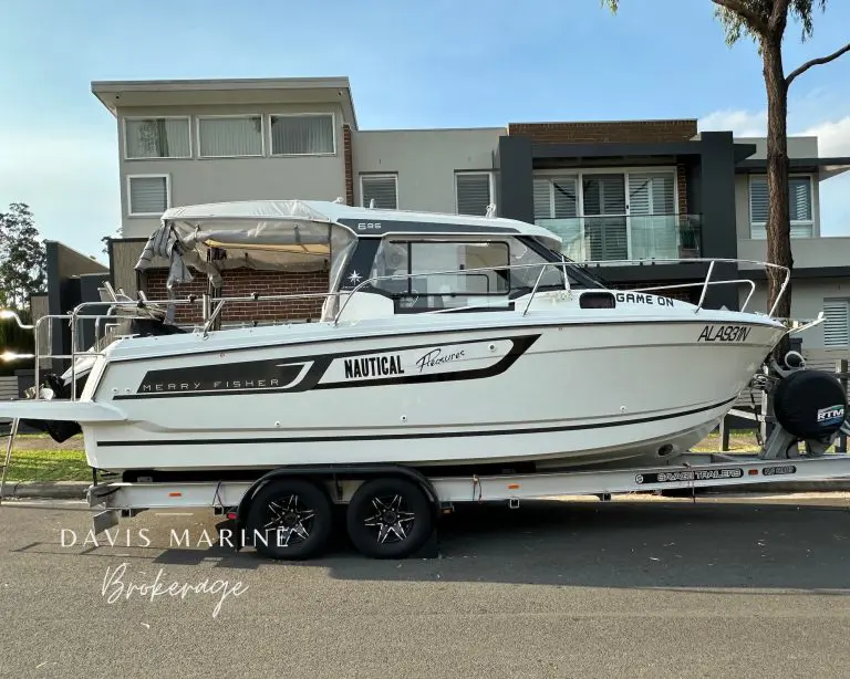 2021 Jeanneau Merry Fisher 695 Series 2 sold by Davis Marine Brokerage