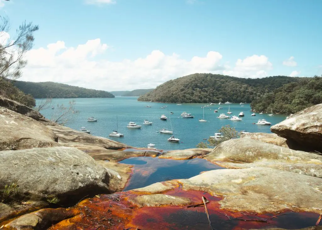 Where are the public swing moorings on Hawkesbury? Davis Marine Brokerage 1