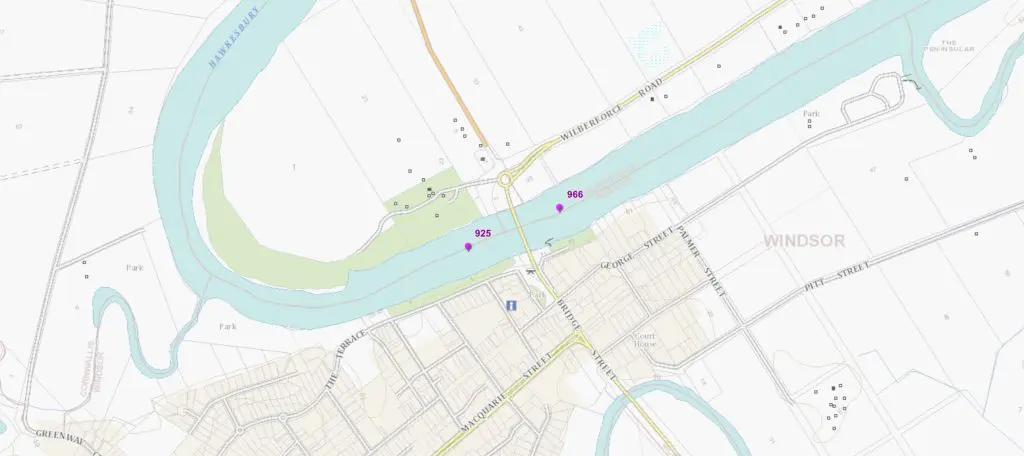 Where are the public swing moorings on Hawkesbury_ Davis Marine Brokerage 8