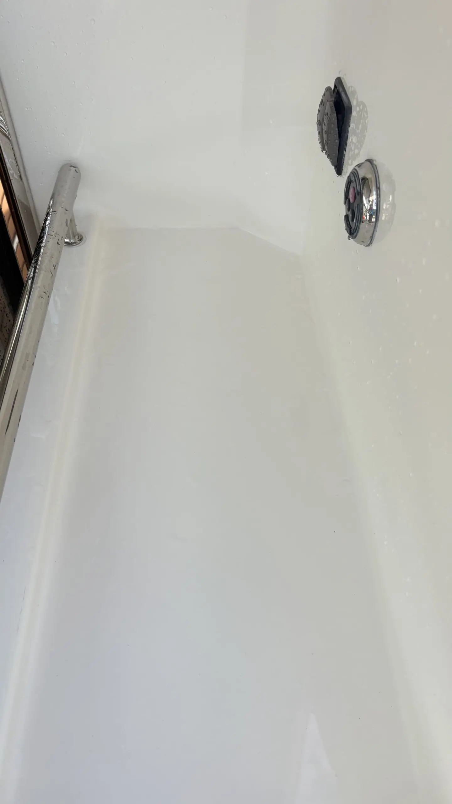 Polished gloss panel and deck hardware on a boat in Sydney