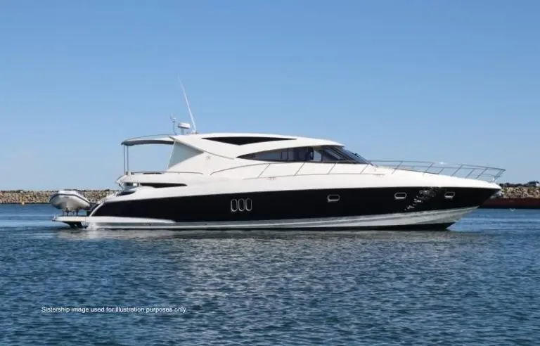 2010 Riviera 5800 Sports Yacht sold by Davis Marine Brokerage
