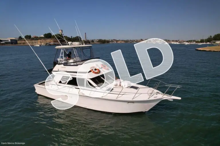1996 Markham Dominator 3800 sold by Davis Marine Brokerage