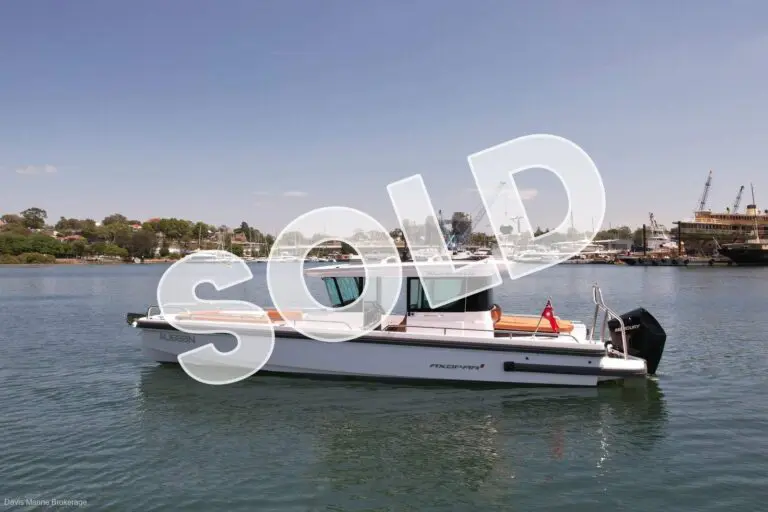 2022 Axopar 28 Cabin sold by Davis Marine Brokerage