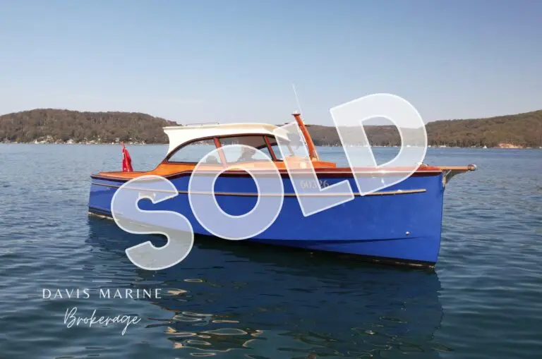 2024 Franklin 29 sold by Davis Marine Brokerage