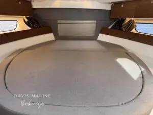 2020 Jeanneau Merry Fisher 895 forward owner's cabin with V-berth