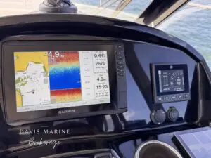2020 Jeanneau Merry Fisher 895 Garmin chartplotter and engine display