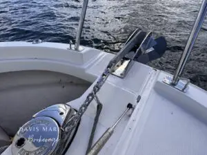 2020 Jeanneau Merry Fisher 895 bow rails and anchor
