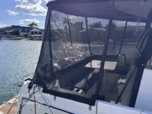 2020 Jeanneau Merry Fisher 895 cockpit enclosure