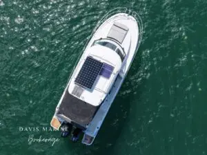 2020 Jeanneau Merry Fisher 895 aerial stern view
