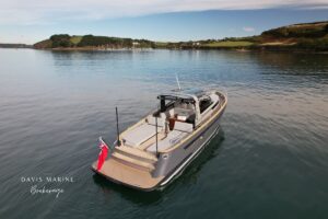 Duchy Sport starboard transom Duchy Motor Launches Boat Sales Sydney Davis Marine Brokerage