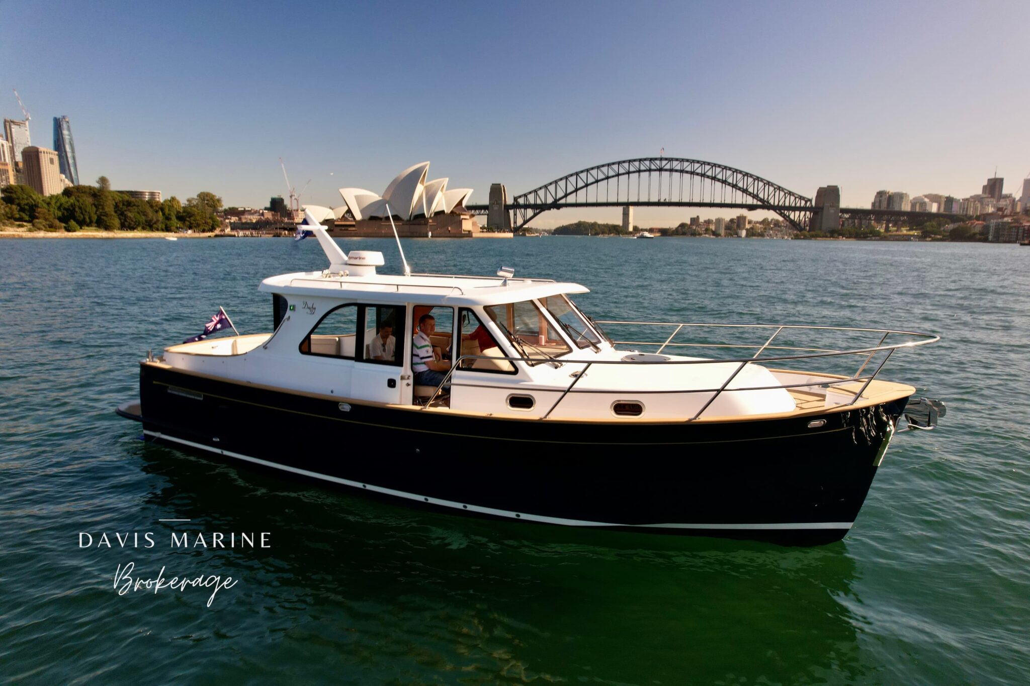 First Duchy Motor Launch Arrives in Australia Duchy 35