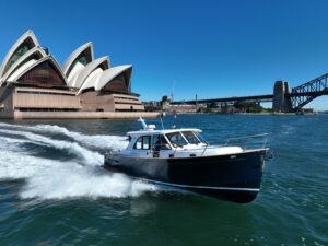 Duchy 35 cruising Duchy Motor Launches Boat Sales Sydney Davis Marine Brokerage