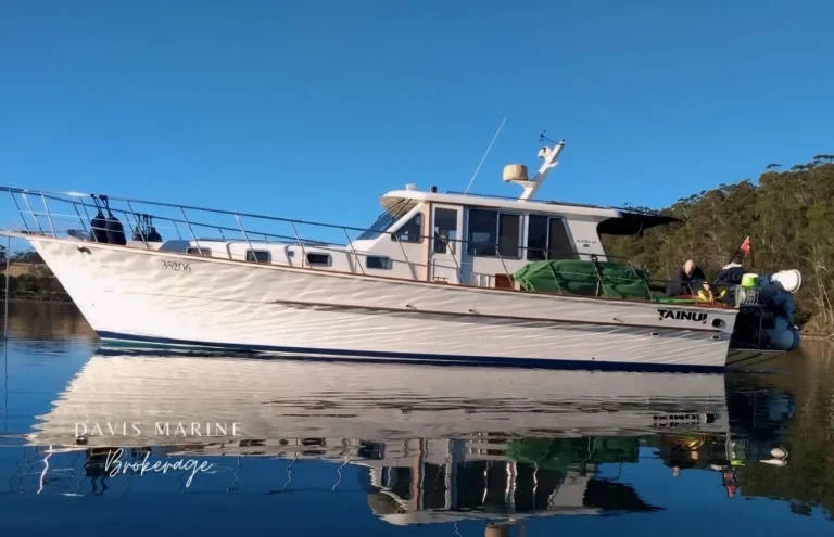 2003 Alaska 42 Sedan sold by Davis Marine Brokerage