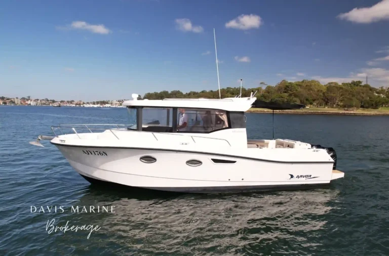 2018 Arvor 905 Sportsfish sold by Davis Marine Brokerage