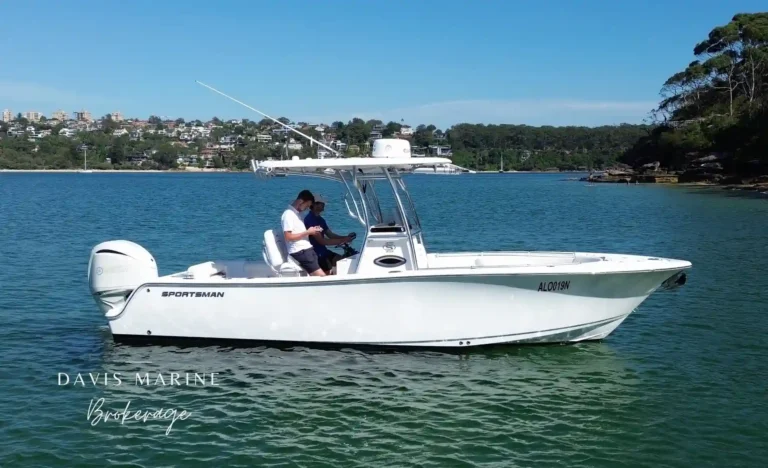 2022 Sportsman 242 Open Centre Console sold by Davis Marine Brokerage