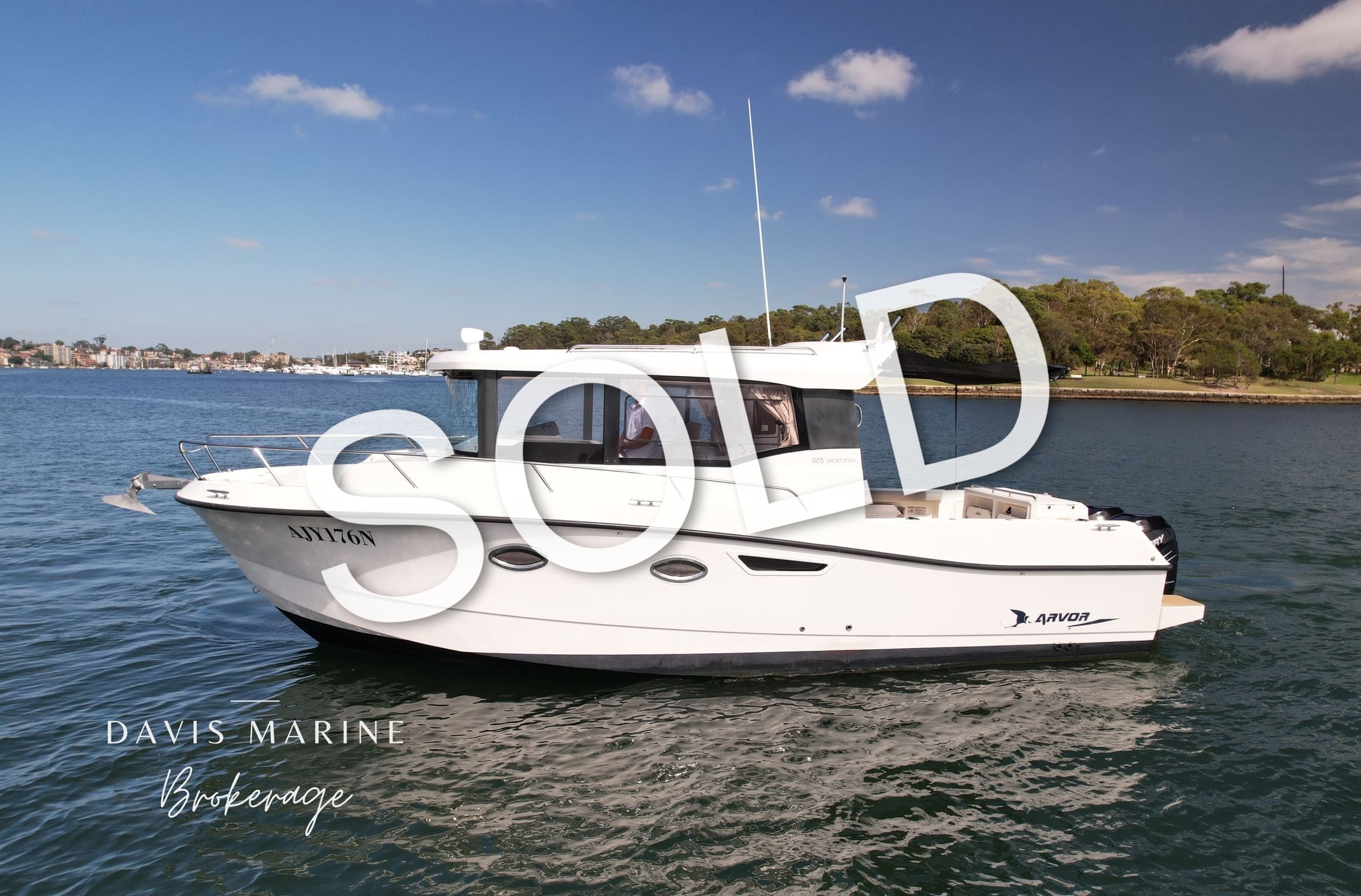 2018 Arvor 905 Sportsfish Sold