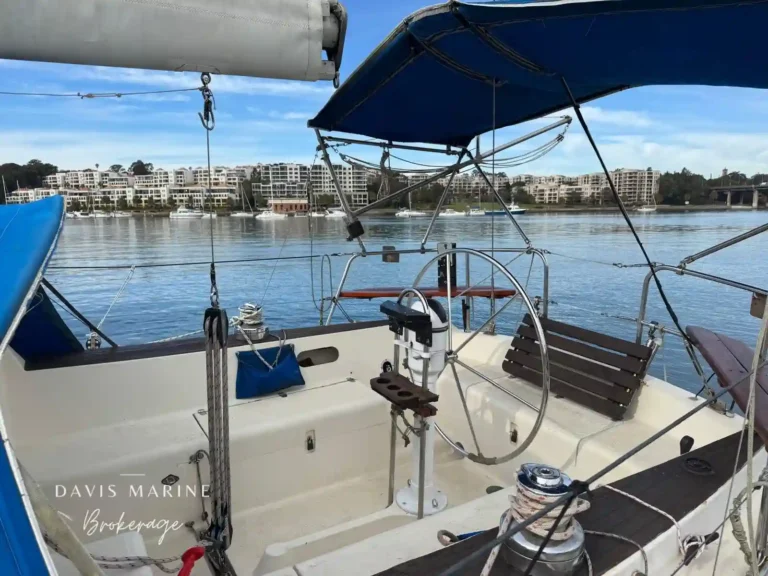 1986 Cavalier 37 sold by Davis Marine Brokerage
