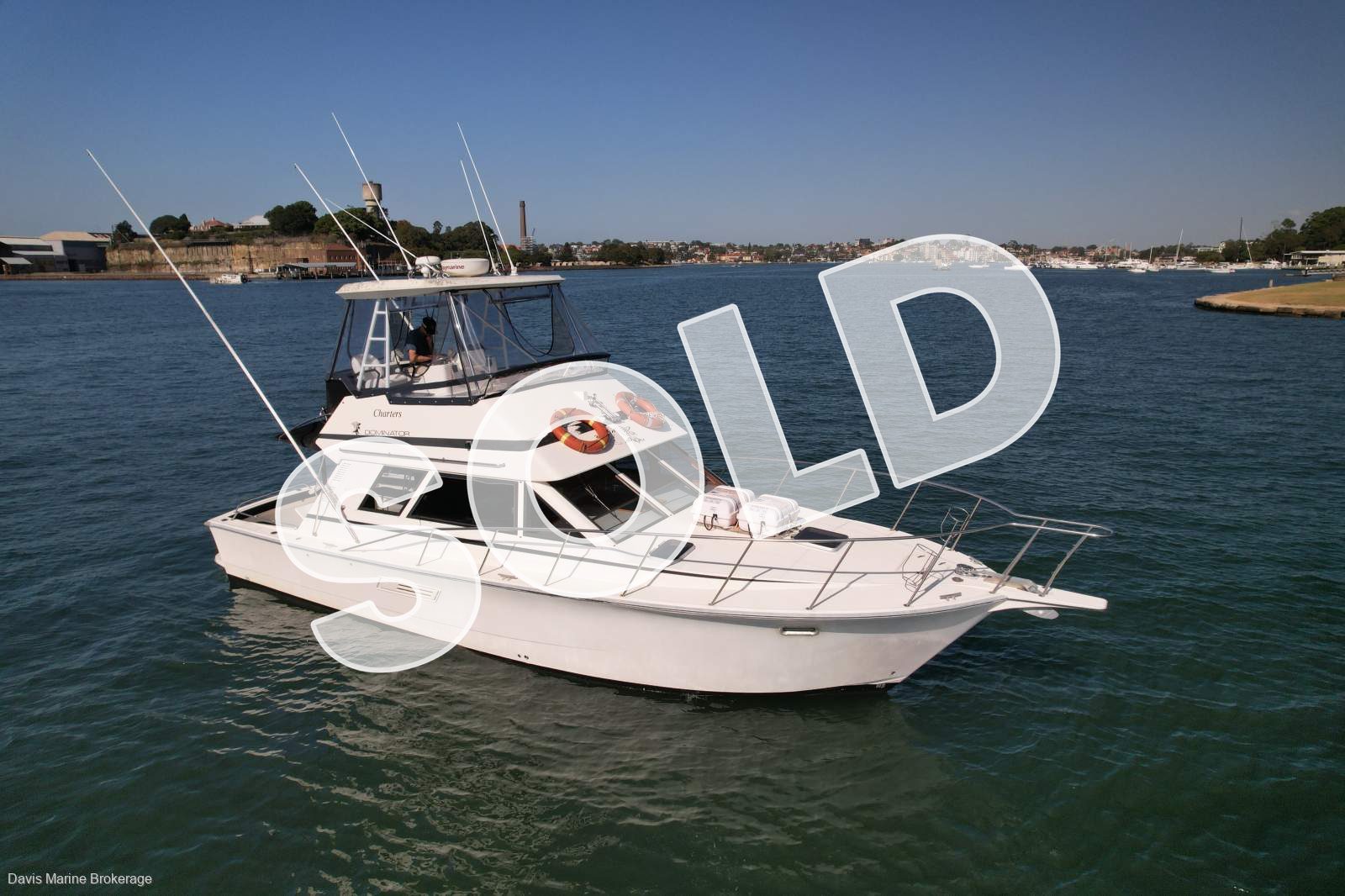 1996 Markham Dominator 3800 sold by Davis Marine Brokerage