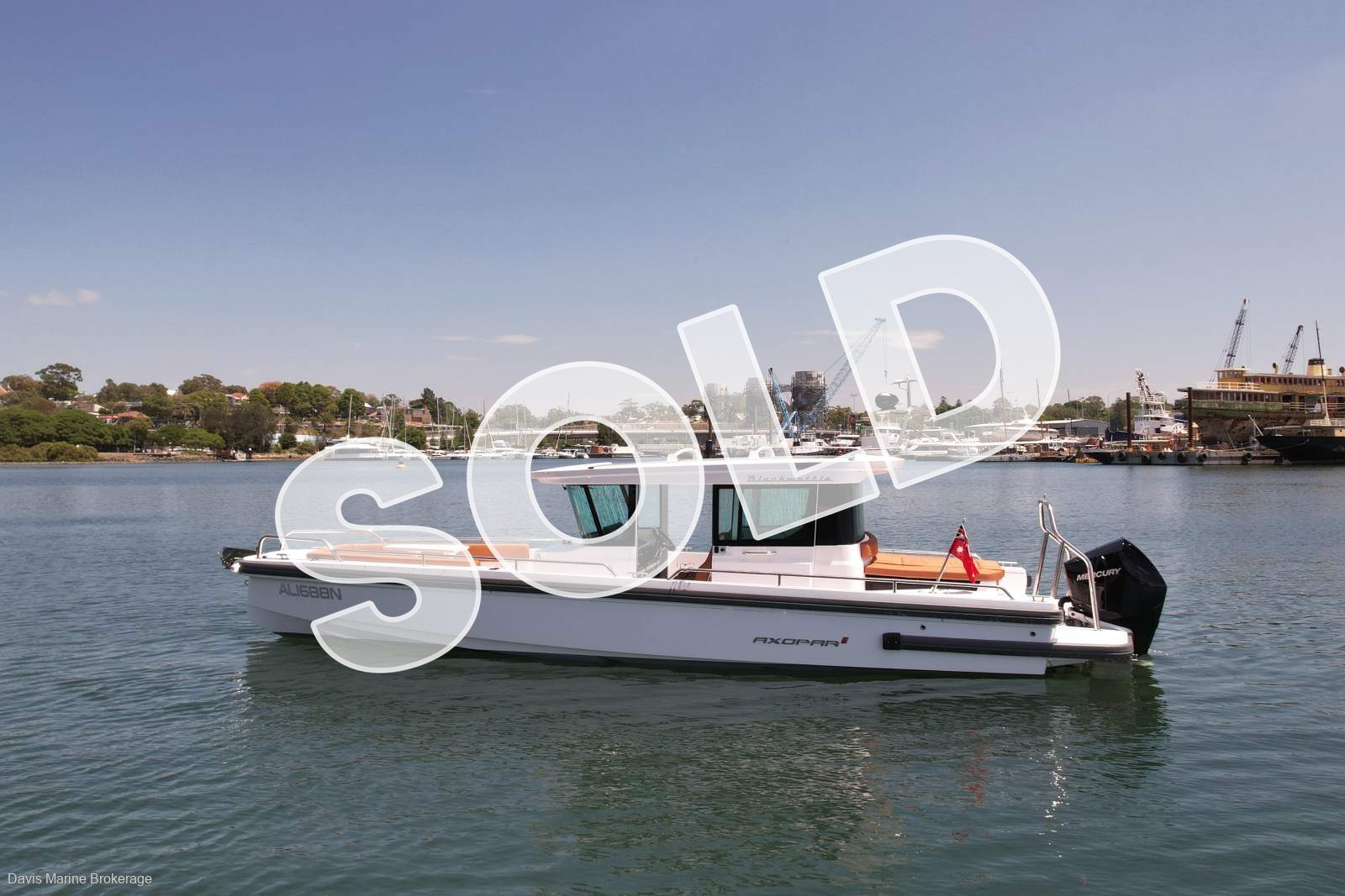 2022 Axopar 28 Cabin sold by Davis Marine Brokerage