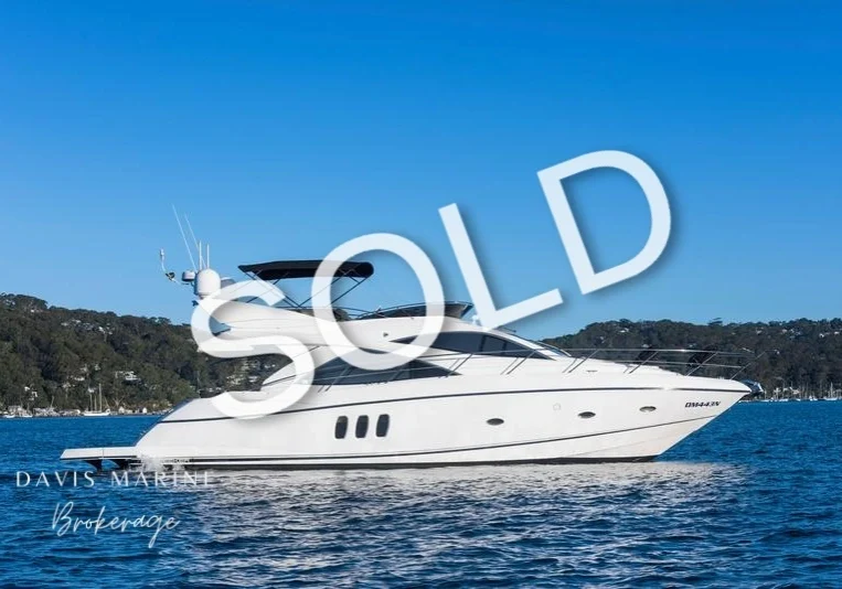 2004 Sunseeker Manhattan 50 Sell my Boat Sydney Davis Marine Brokerage